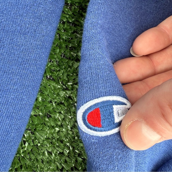 Champion Blue Kansas 2008 NCAA National Champions Crewneck Sweater, Size S - Picture 6 of 6